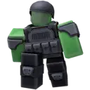 Armored enemy from Tower Defense Simulator