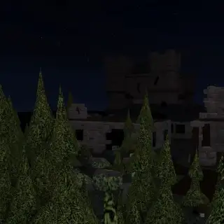 Derelict Outpost map thumbnail from Tower Defense Simulator