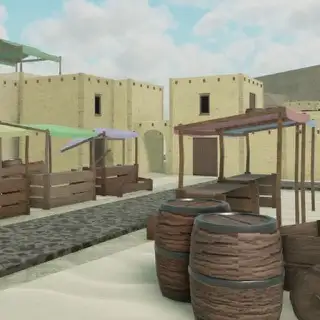 Deserted Village map thumbnail from Tower Defense Simulator