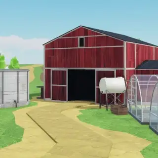 Farm Lands map thumbnail from Tower Defense Simulator