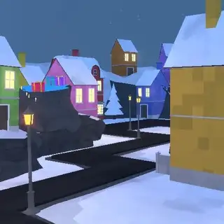 Krampus Frosthold map thumbnail from Tower Defense Simulator